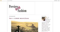 Desktop Screenshot of previewfashion.blogspot.com