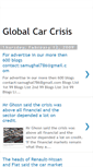 Mobile Screenshot of globalcarcrisis.blogspot.com