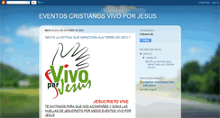 Desktop Screenshot of eventosvivoporjesus.blogspot.com