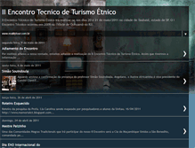 Tablet Screenshot of iiencontrotecnicodeturismotnico.blogspot.com