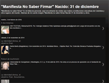 Tablet Screenshot of manifiestanosaberfirmar.blogspot.com