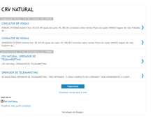 Tablet Screenshot of crvprodutosnaturais.blogspot.com