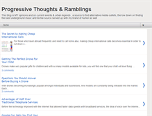 Tablet Screenshot of progressivebeat.blogspot.com