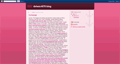 Desktop Screenshot of delwzc4t78.blogspot.com
