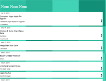 Tablet Screenshot of nomnomicon.blogspot.com