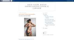 Desktop Screenshot of gecegiyimi.blogspot.com