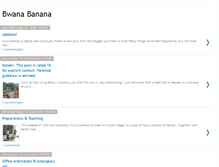 Tablet Screenshot of bwanabanana.blogspot.com