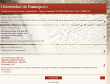 Tablet Screenshot of licenciaturaenletrashispanicas.blogspot.com