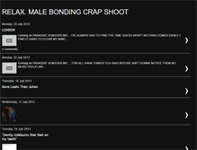 Tablet Screenshot of malebondingblog.blogspot.com