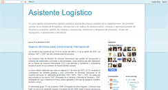 Desktop Screenshot of logisticaunmsm.blogspot.com