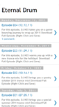 Mobile Screenshot of eternaldrum.blogspot.com