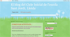 Desktop Screenshot of cicleinicialsantjordi.blogspot.com