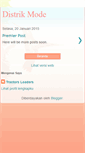Mobile Screenshot of distrikmode.blogspot.com