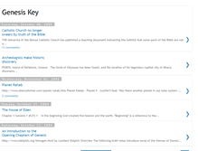 Tablet Screenshot of genesisjournal.blogspot.com