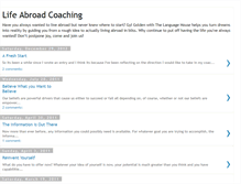 Tablet Screenshot of lifeabroadcoaching.blogspot.com