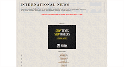 Desktop Screenshot of internationalnewsdaily.blogspot.com