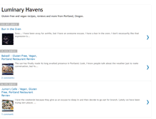 Tablet Screenshot of luminaryhavens.blogspot.com