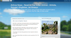 Desktop Screenshot of newsonairlines.blogspot.com