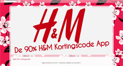 Desktop Screenshot of hmkortingscode.blogspot.com