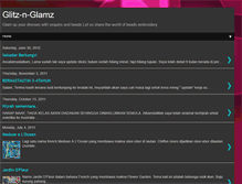 Tablet Screenshot of glitznglamz.blogspot.com