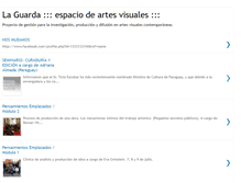 Tablet Screenshot of espaciolaguarda.blogspot.com