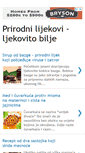 Mobile Screenshot of prirodnilijekovii.blogspot.com