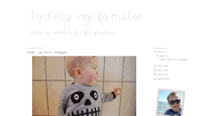 Desktop Screenshot of ludvig-og-familie.blogspot.com
