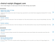 Tablet Screenshot of choirul-roziqin.blogspot.com