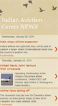 Mobile Screenshot of indianaviationcareernews.blogspot.com