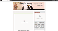 Desktop Screenshot of jemblungmanggung.blogspot.com