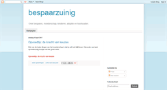 Desktop Screenshot of bespaarzuinig.blogspot.com