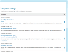 Tablet Screenshot of bespaarzuinig.blogspot.com
