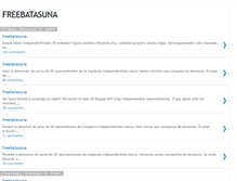Tablet Screenshot of free-batasuna.blogspot.com