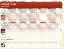 Tablet Screenshot of gracemilkhoney.blogspot.com