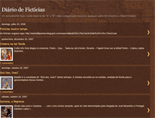 Tablet Screenshot of diariodeficticias.blogspot.com