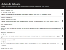 Tablet Screenshot of elduendedelpatio.blogspot.com