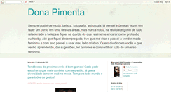 Desktop Screenshot of donapimenta.blogspot.com