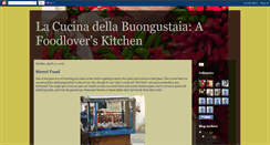 Desktop Screenshot of la-buongustaia.blogspot.com