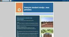 Desktop Screenshot of francoismedardmedjo.blogspot.com
