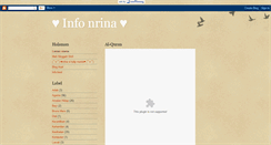 Desktop Screenshot of nrinainfo.blogspot.com