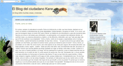 Desktop Screenshot of elblogdelciudadanokane.blogspot.com
