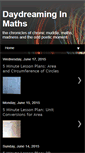 Mobile Screenshot of daydreamingmaths.blogspot.com