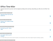 Tablet Screenshot of officetimekiller.blogspot.com