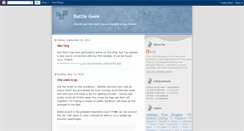 Desktop Screenshot of battlegeek.blogspot.com