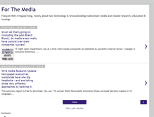Tablet Screenshot of forthemedia.blogspot.com