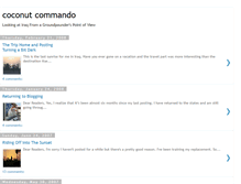 Tablet Screenshot of coconutcommando.blogspot.com