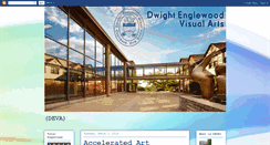 Desktop Screenshot of dwightenglewoodvisualarts.blogspot.com