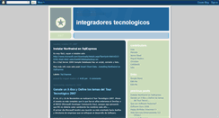 Desktop Screenshot of integradorestecnologicos.blogspot.com