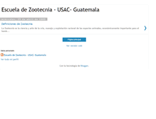 Tablet Screenshot of escuelazootecniaguatemala.blogspot.com