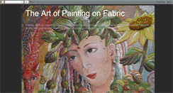 Desktop Screenshot of gailthomasfabricart.blogspot.com